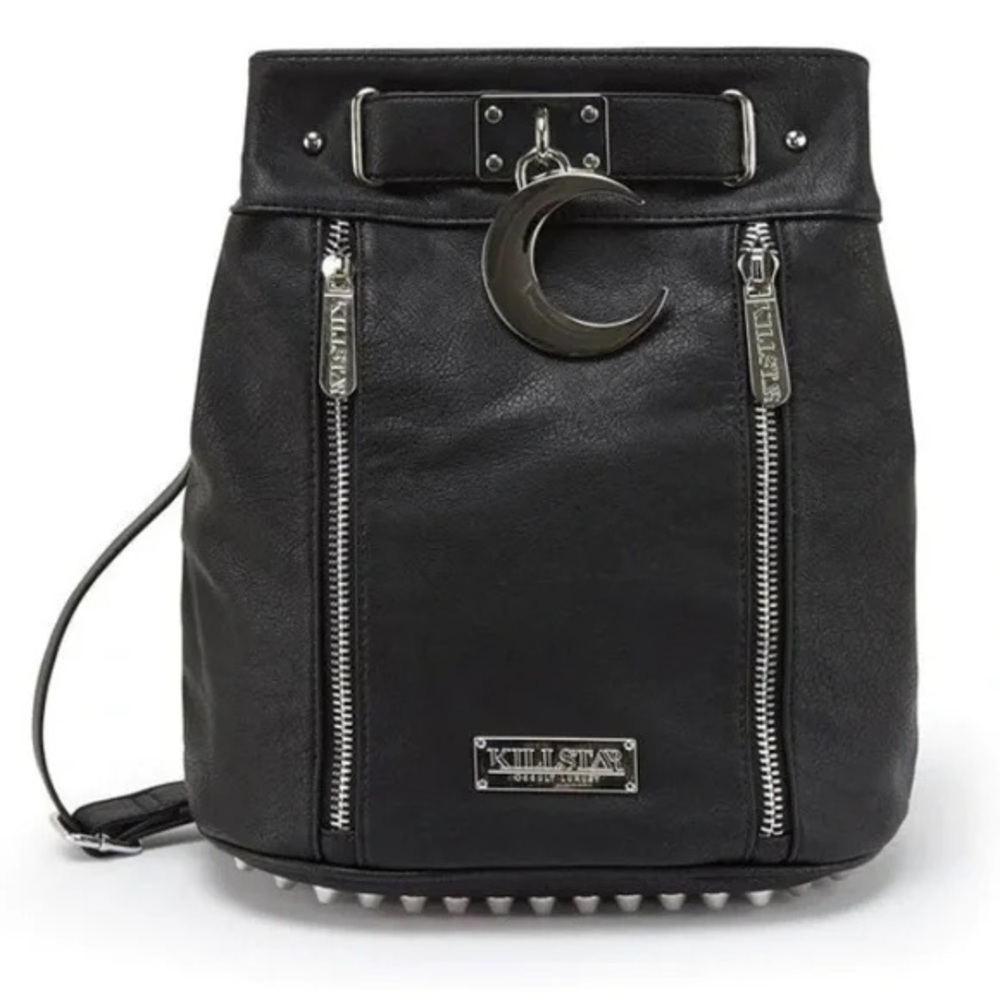 🌙 Killstar Vegan Leather Eternal Eclipse Handbag Purse Crossbody Shoulder Bag